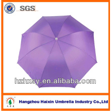 Couleur unie pongé pliable Portable Type Parasol parasol